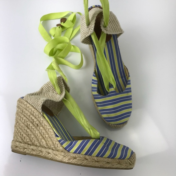 J.Crew made made in Spain lace up espadrilles 6. These are so cute and preppy! - Picture 3 of 8
